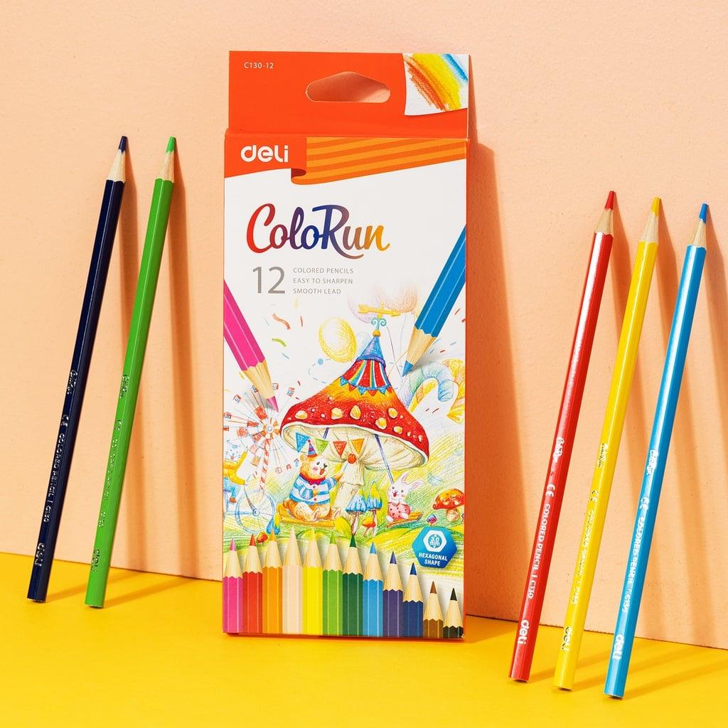 Deli Colorun Colour Pencils 12, 18 & 24 Colors