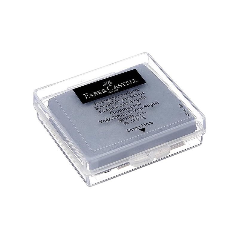 Faber-Castell Kneadable Eraser – Grey (Plastic Box)