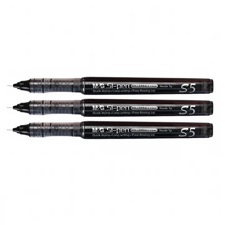 M&G SI Pen S5 0.5mm Rollerball Pen Black