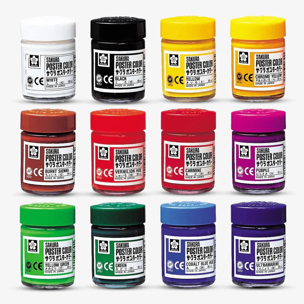 Sakura Poster Paint Color 30 ml