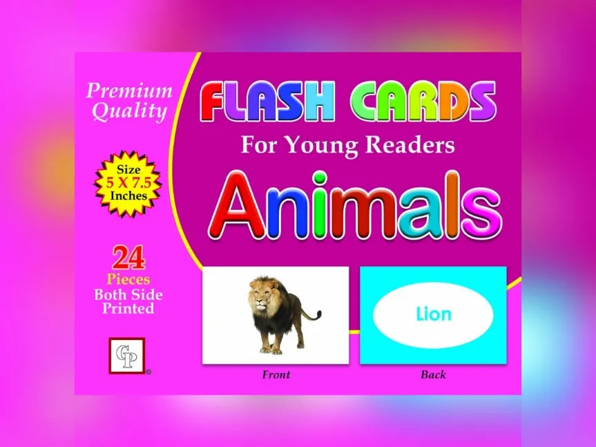 Learning Flash Cards For Kids - Animals