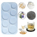 Irregular Silicone Coaster Mold 4 in 1 (8 Cavity)