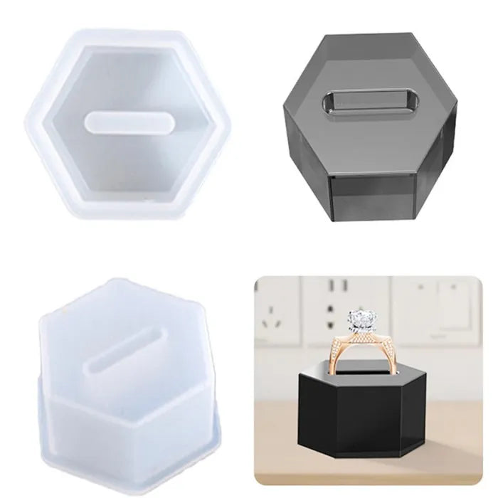 Resin Ring Holder Silicone Mold (Single Cavity)