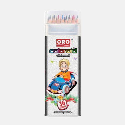 ORO Colour Pencil Jar 24& 36 Colours
