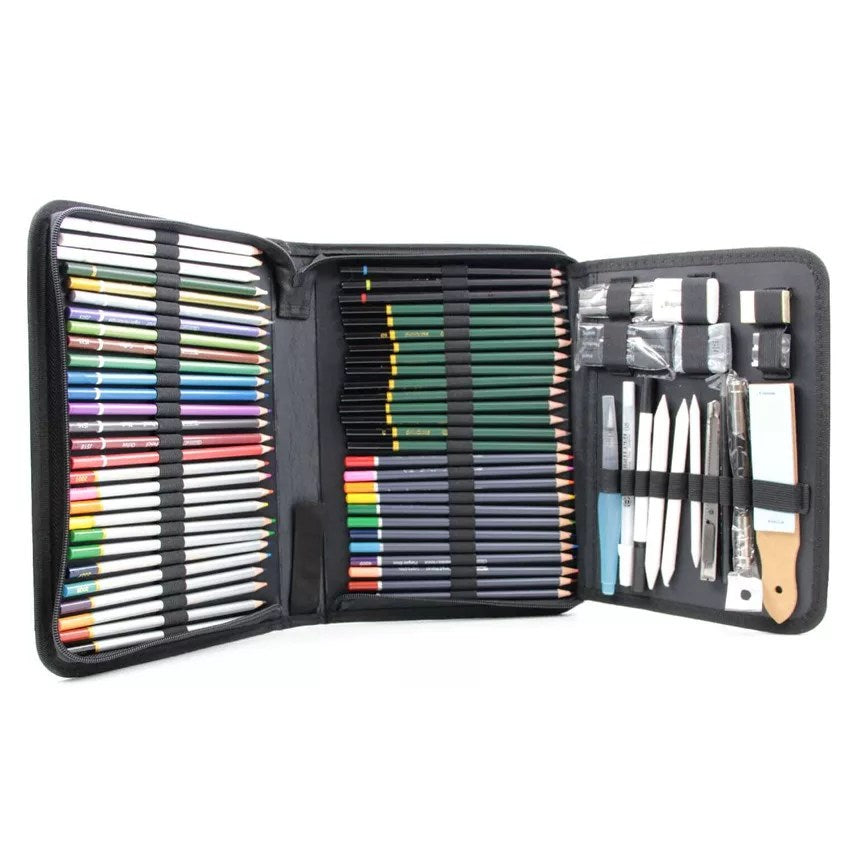 Keep Smiling 75 Pcs Professional Sketch & Drawing Set