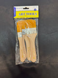 3 Pieces Wide Artist Paint Brushes