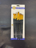 12 Pieces Multi-Shape Paint Brush set