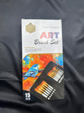 Keep Smiling Professional Paint Brush Set of 15 pcs
