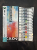 Maries Acrylic Paints 12 18 & 24pcs 12ml each