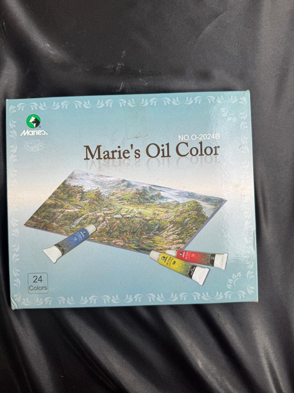 Marie's Oil Paint Set 12,18 & 24 pcs