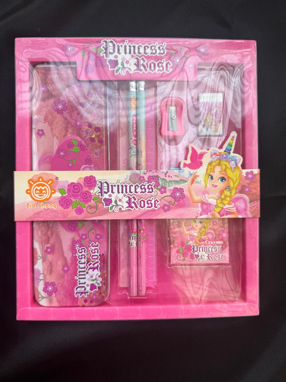 Princess Rose Deluxe Stationery Gift Box