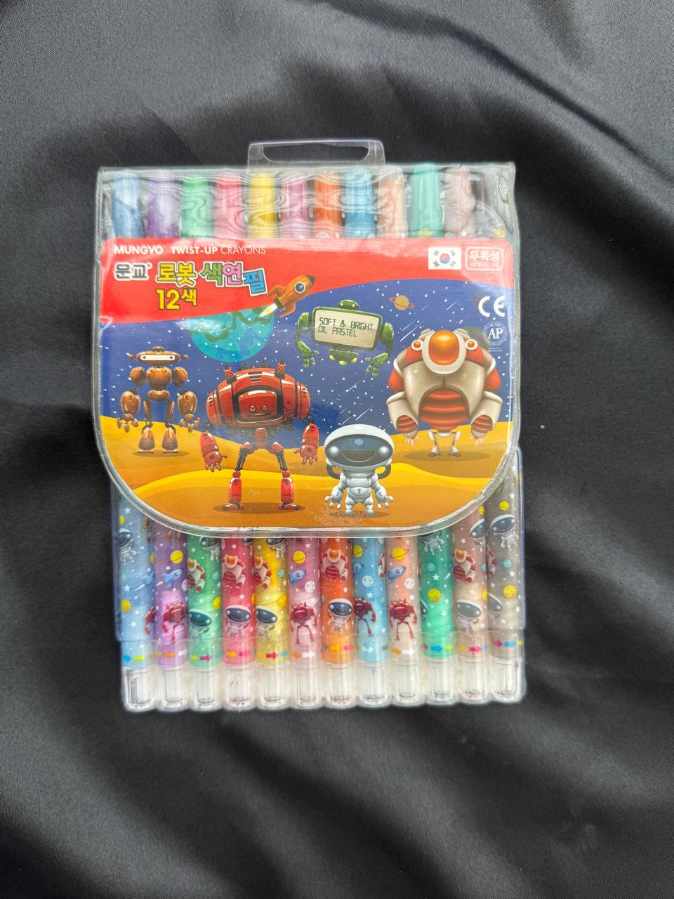 Mungyo Twist up Crayons 12pcs