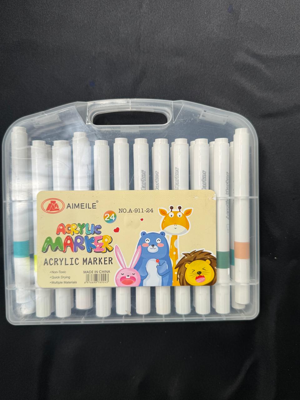 Acrylic Paint Marker Set 24 Colors