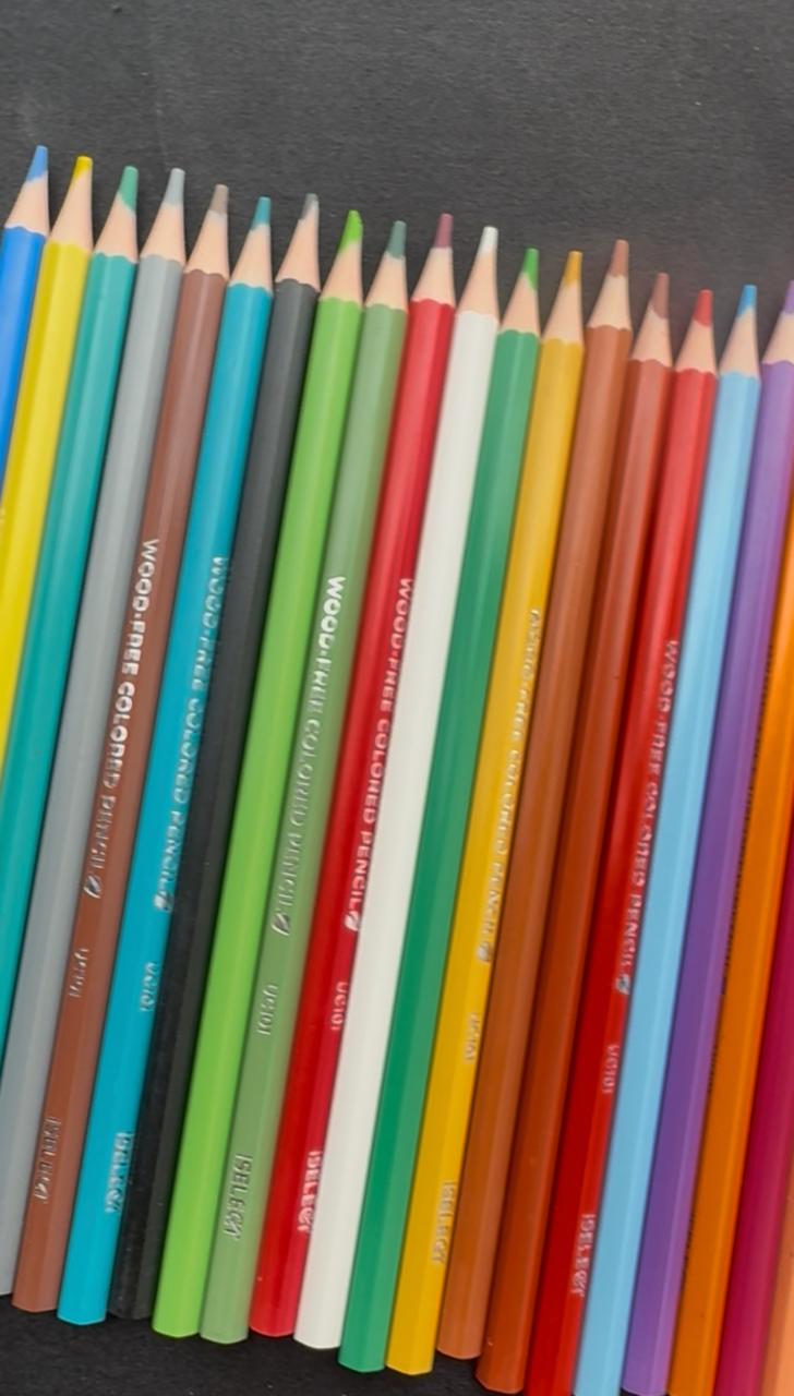 iSelect 24 pcs Color Pencils