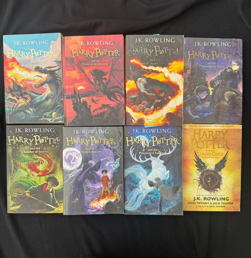 Harry Potter Complete Collection (8 Books) by J.K. Rowling