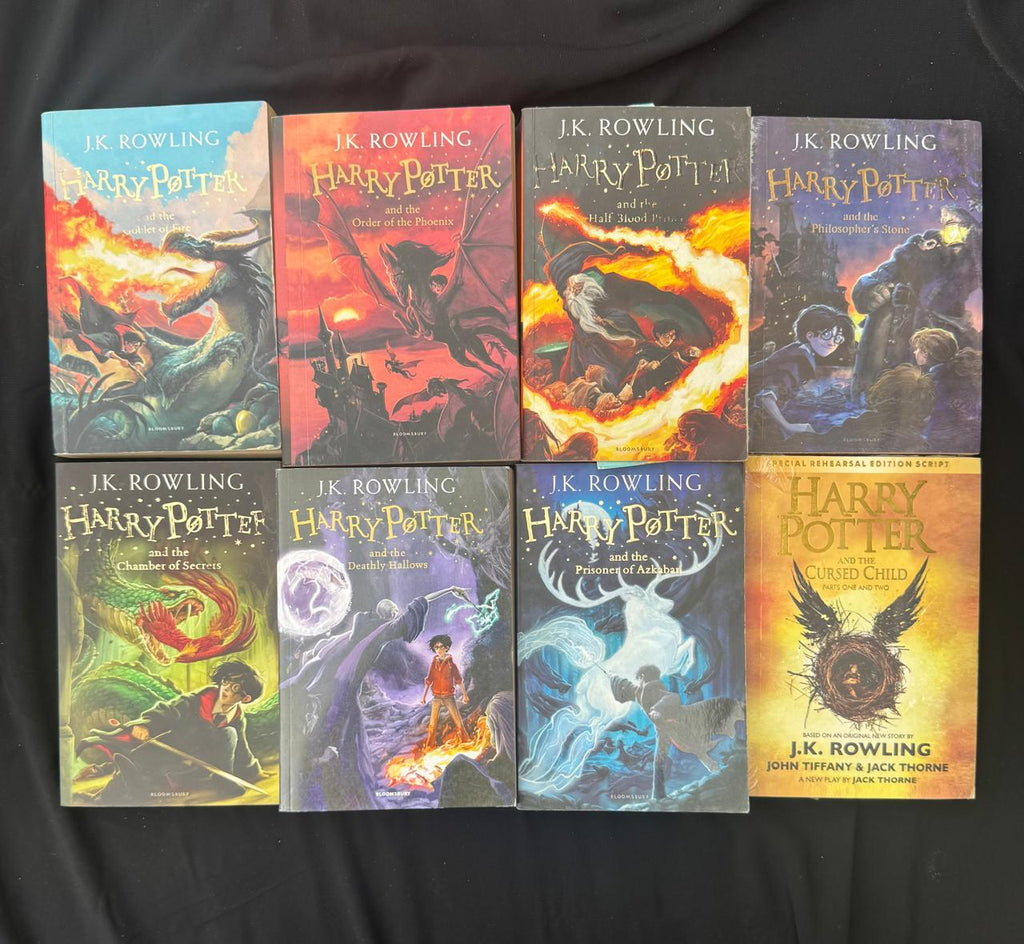 Harry Potter Complete Collection (8 Books) by J.K. Rowling