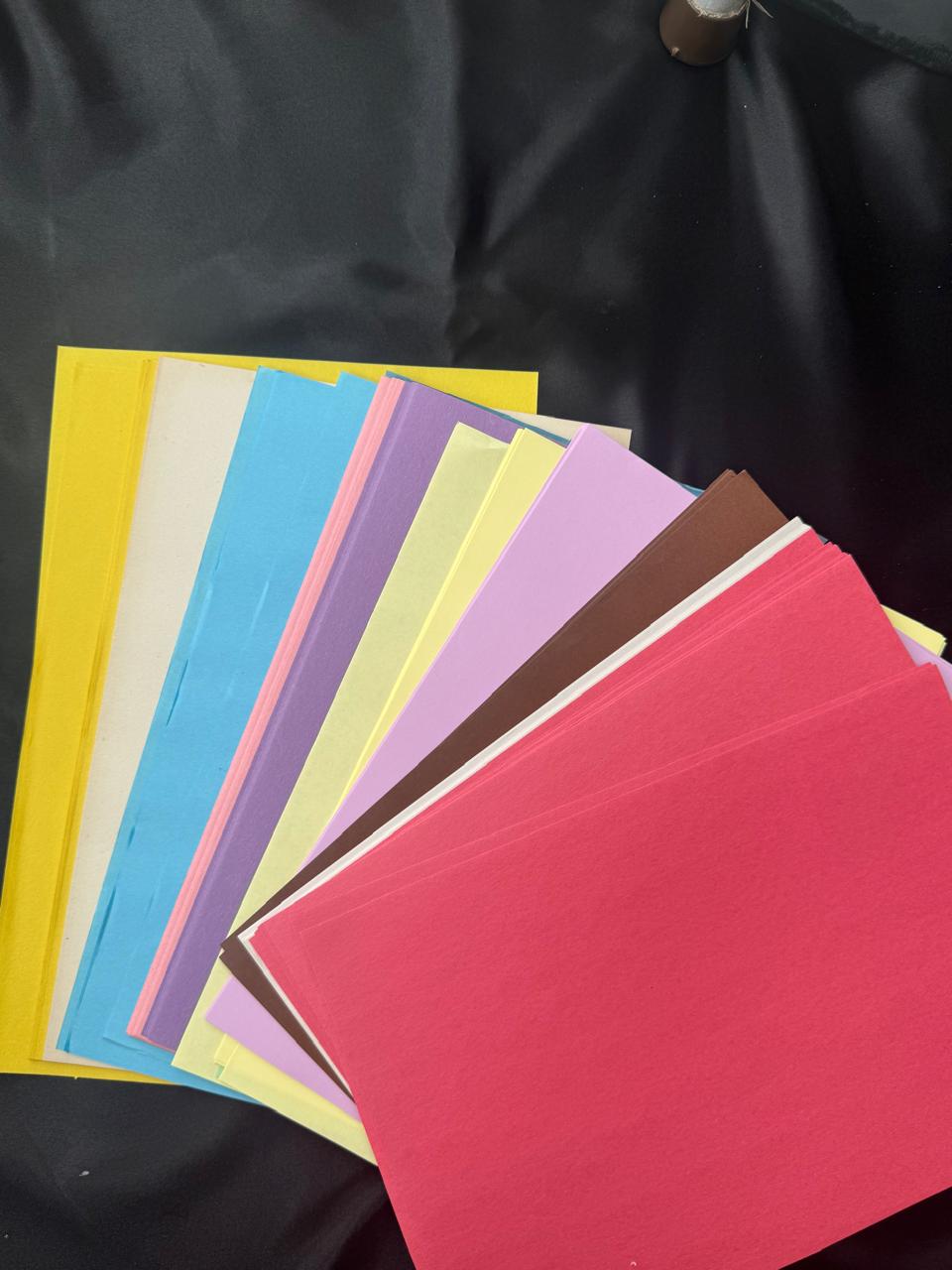 Multicolor Color Paper Pack of 100 sheets (A4)