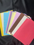 Multicolor Color Paper Pack of 100 sheets (A4)