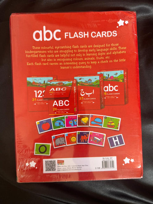 ABC Alphabet Flash Cards – 26 Educational Learning Cards
