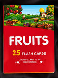 Fruits Flash Cards 30 Educational Learning Cards