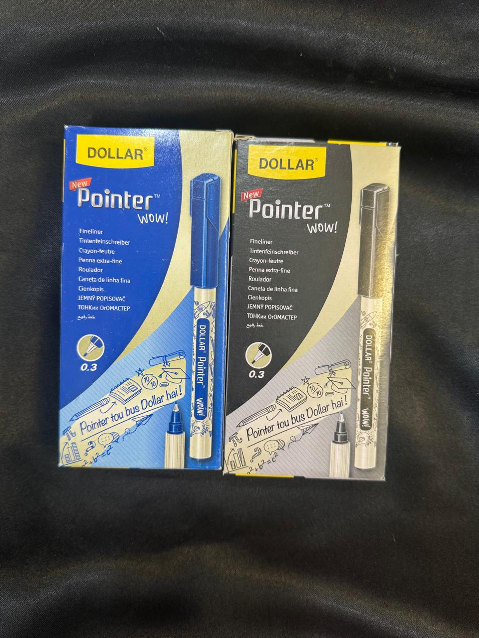Dollar Pointers Blue & Black 12pcs
