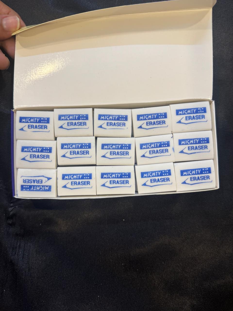 Mighty M-450 Pencil Eraser Box – 45 Pieces