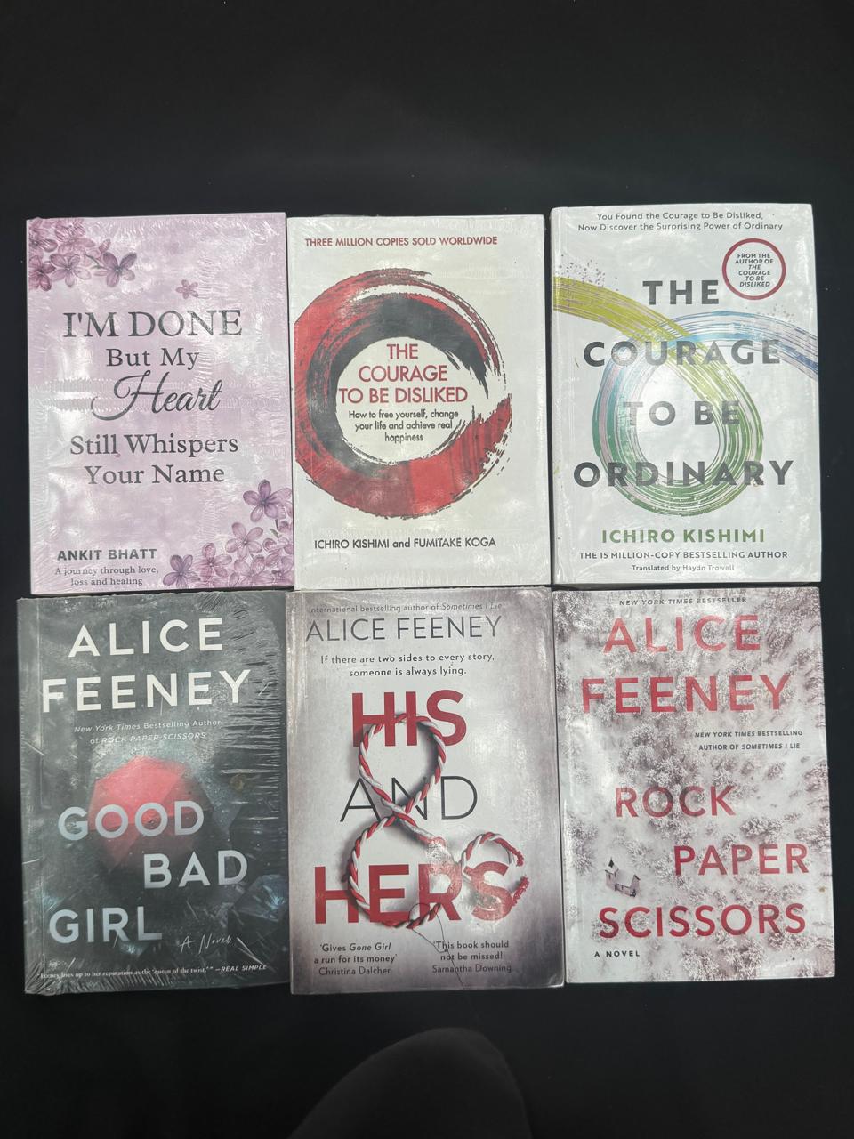 6 Books Self-Help, Psychological Thriller & Contemporary Fiction Bundle