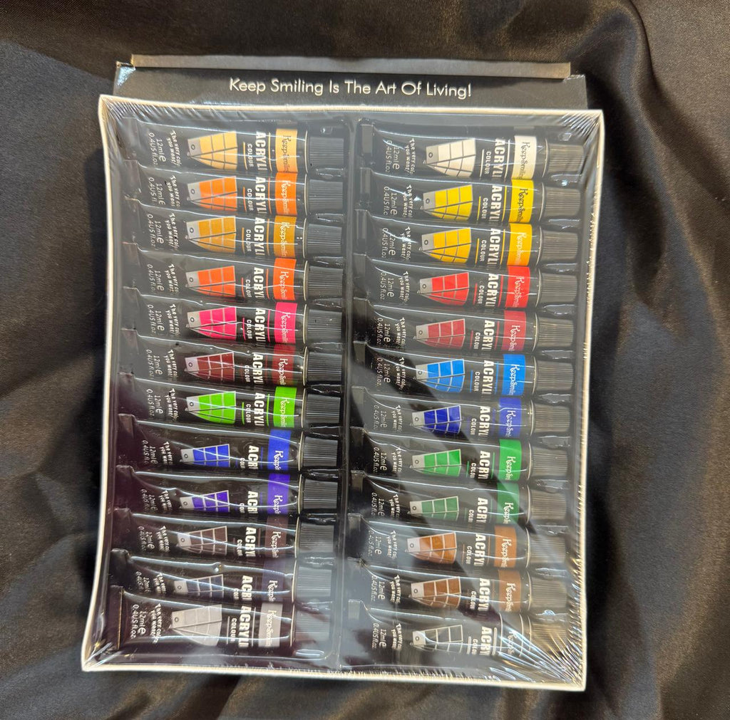Keep Smiling Acrylic Paints 24pcs 12ml each
