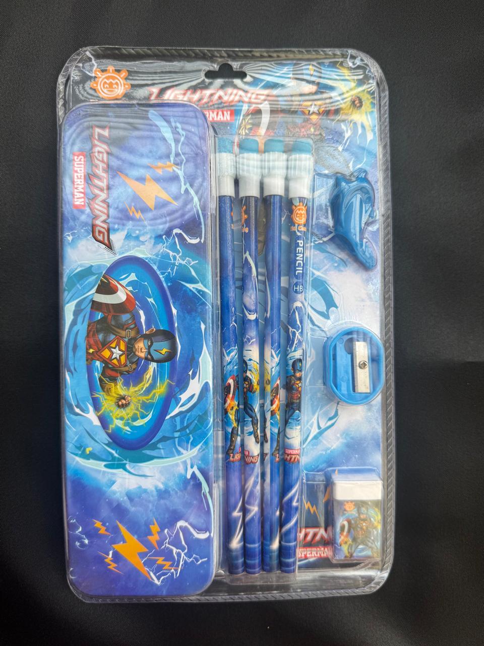 Lightning Superman Stationery Gift Box