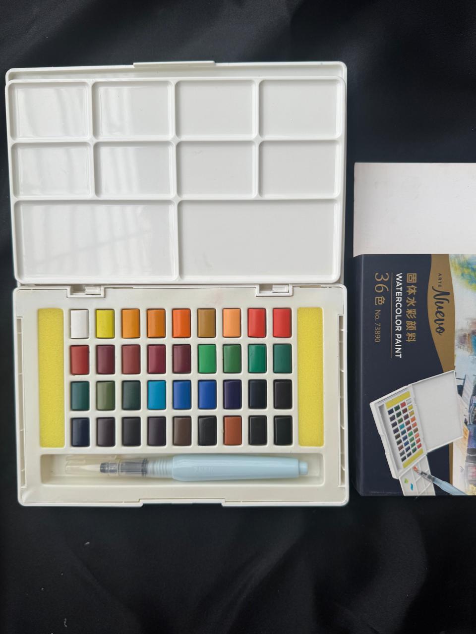 Deli Arte Nuevo Solid Watercolor Paint Set
