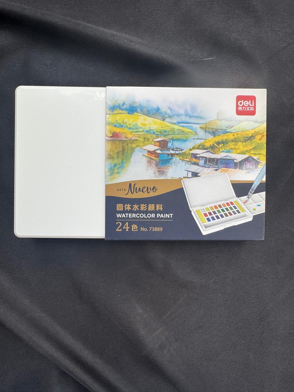 Deli Arte Nuevo Solid Watercolor Paint Set
