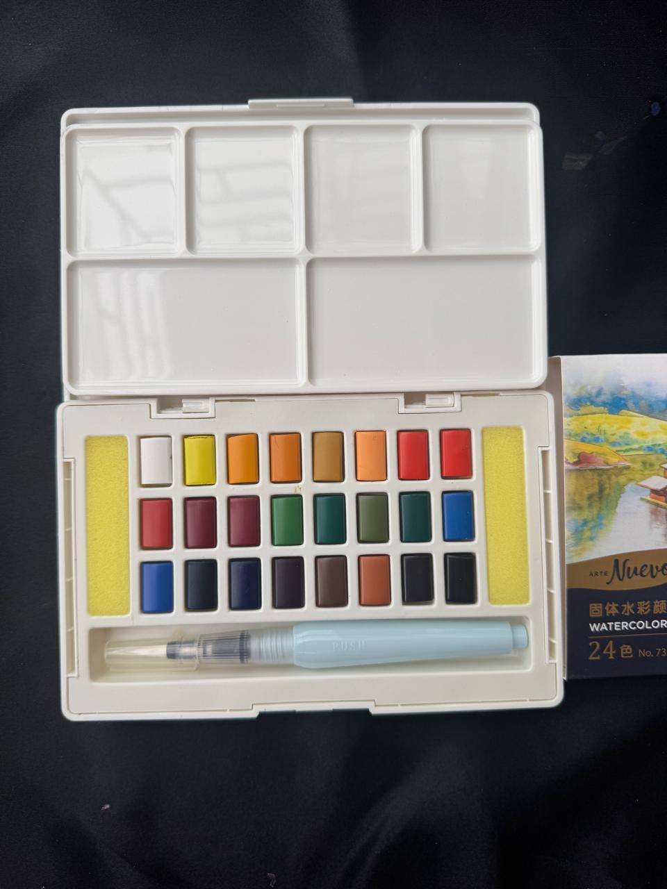 Deli Arte Nuevo Solid Watercolor Paint Set