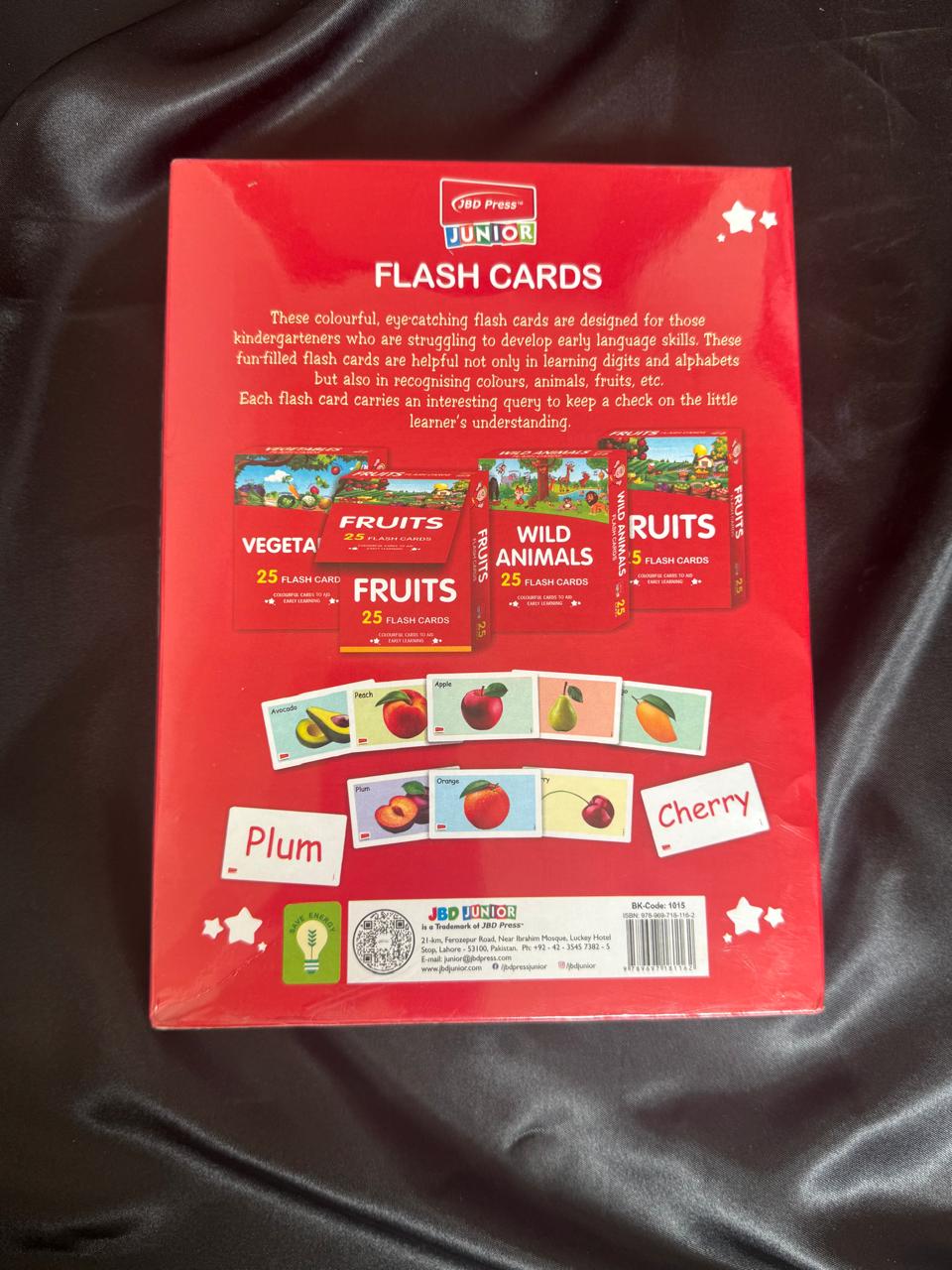 Fruits Flash Cards 30 Educational Learning Cards