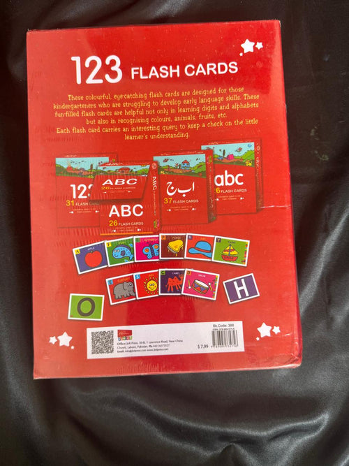 123 Flash Cards – 30 Educational Learning Cards