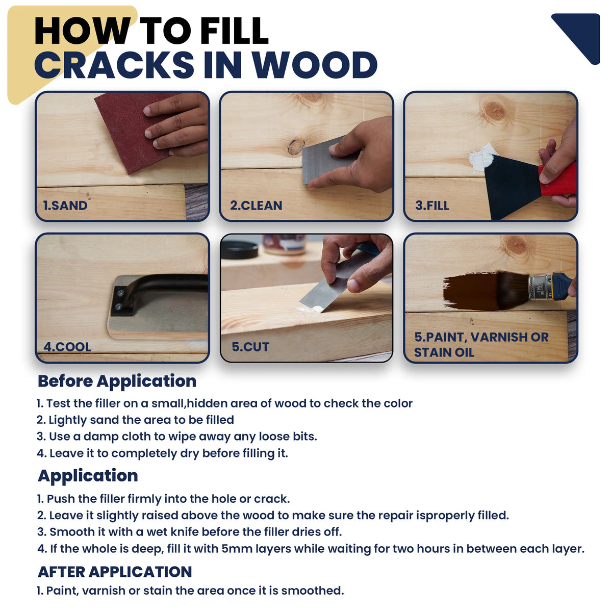 Bluebird All-Purpose Wood Filler 225g