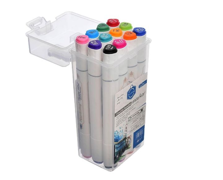 Keep Smiling Alcohol Markers – Art & Sketching Marker Set