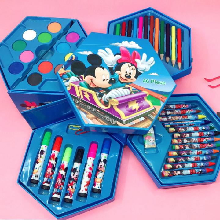 46 Pcs Art & Stationery Set