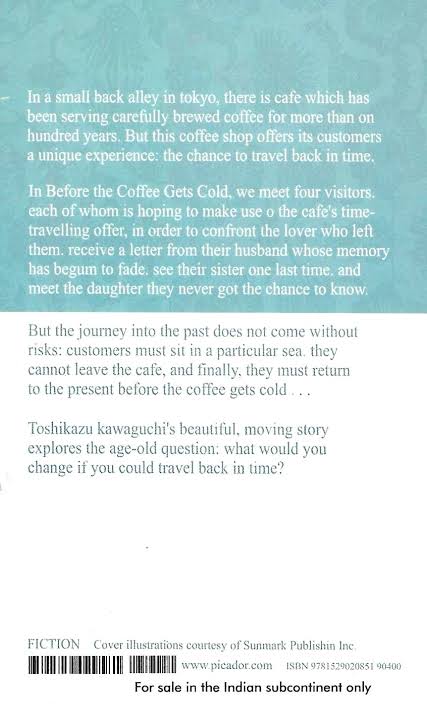 Before The Coffee Gets Cold book by Toshikazu Kawaguchi
