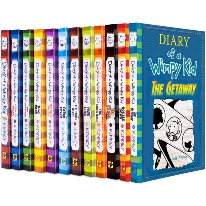 Diary of a Wimpy Kid Set 12 books