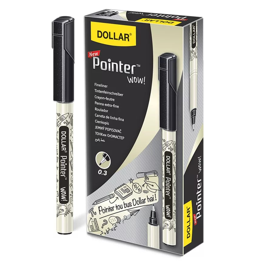 Dollar Pointers Blue & Black 12pcs