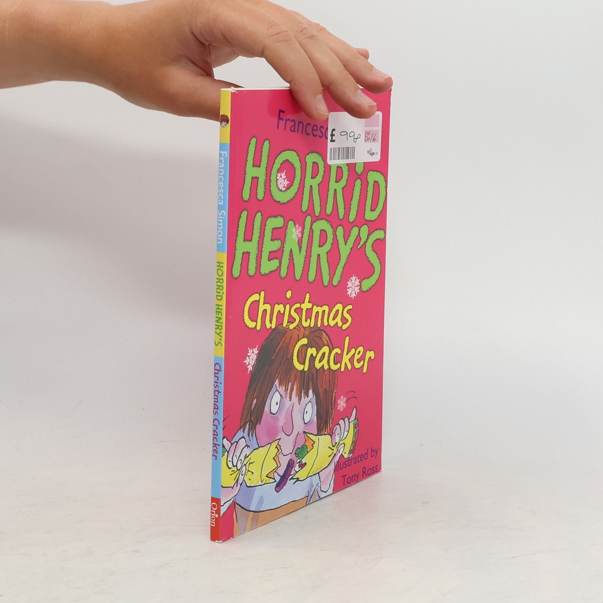 Horrid Henry's Christmas Cracker english book by Francesca Simon