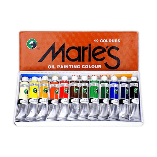Marie's Oil Paint Set 12,18 & 24 pcs