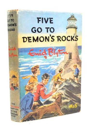 Five Go to Demon's Rocks english novel by Enid Blyton