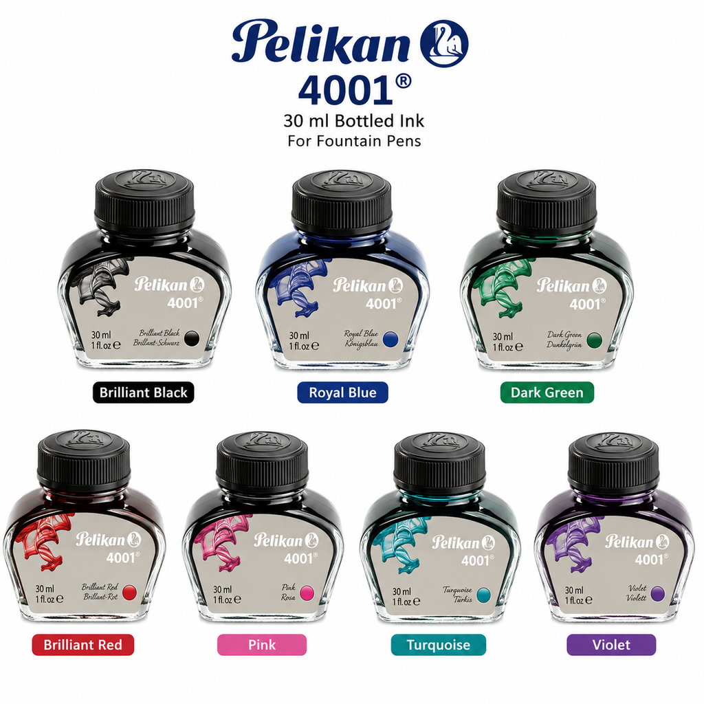 Pelikan 4001 Bottled Ink for Fountain Pens 30ml