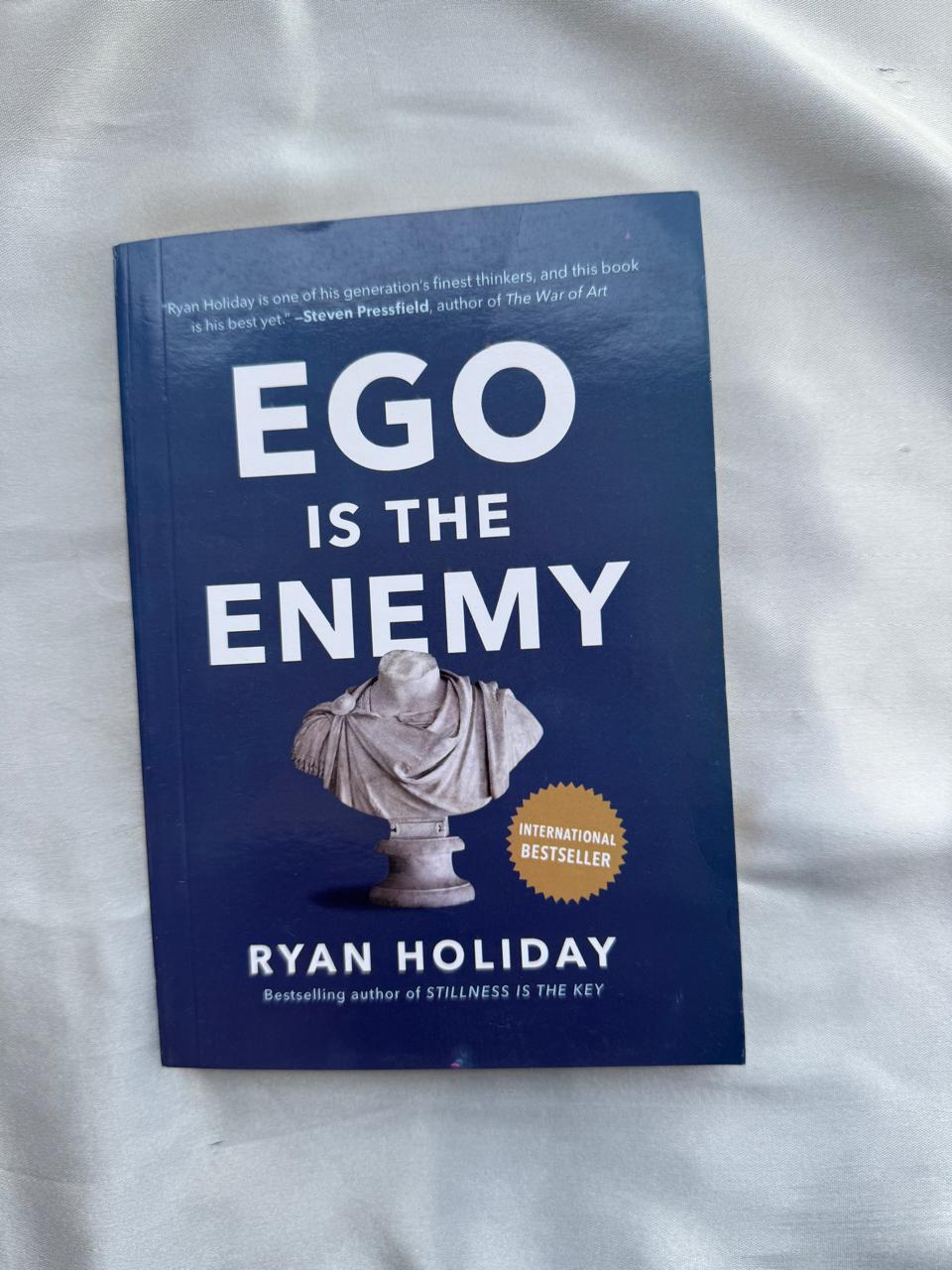 Ego Is The Enemy book by Ryan Holiday