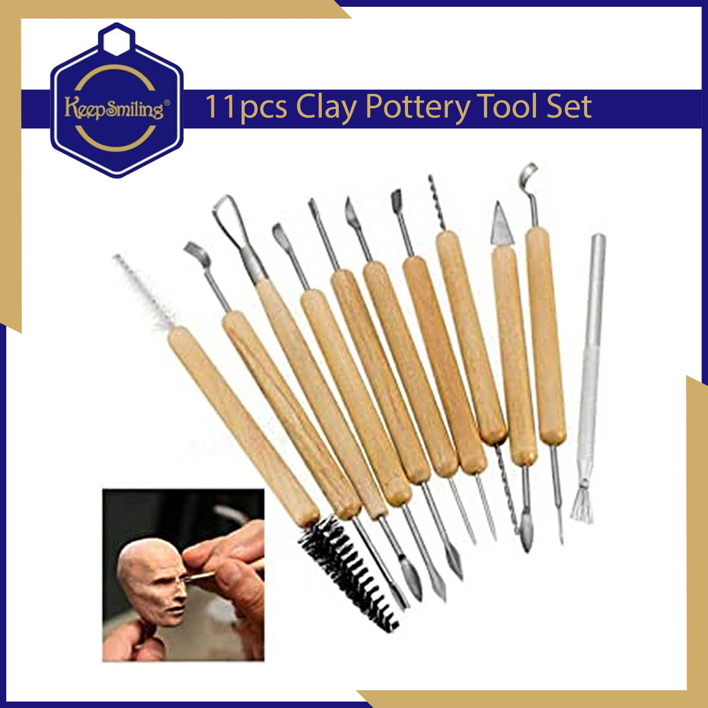 Clay Sculpting Tool Set – 11 Pcs