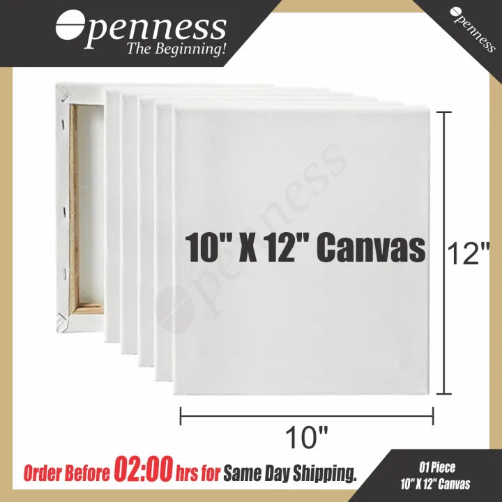 Primed Canvas 10x12 – Best for Painting & Artwork