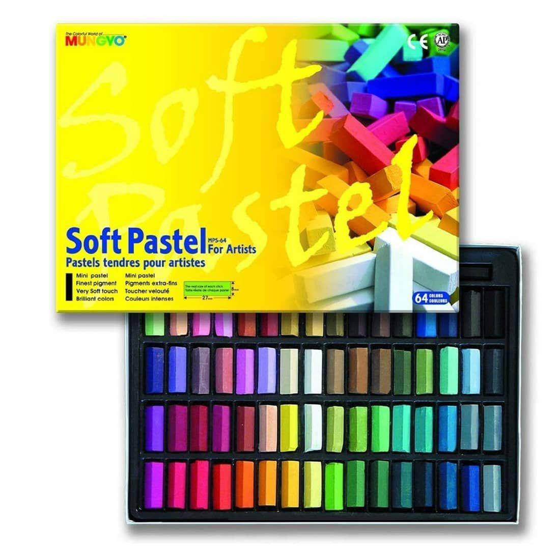 Mungyo Half Sticks Soft Pastels