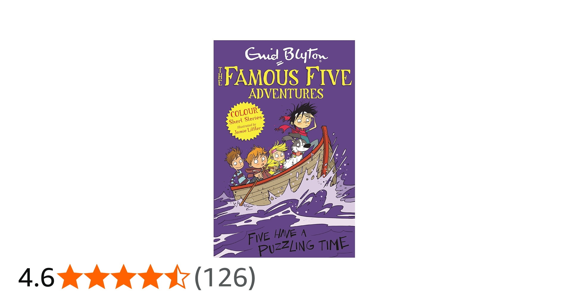 Five Have a Puzzling Time: And Other Stories english Book by Enid Blyton