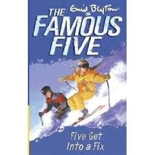 five get into a fix english novel by Enid Blyton